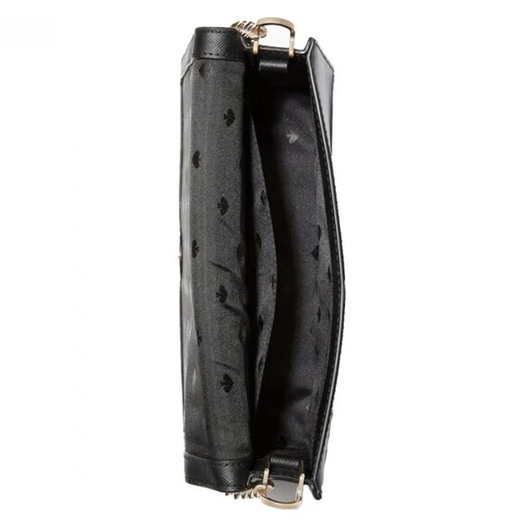 BNWT Kate Spade Black Convertible Chain Link Crossbody Bag - Picture 5 of 9